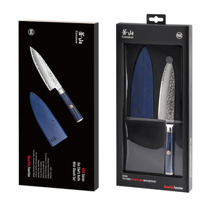 Cangshan KITA Blue Chef’s Knife with Sheath, 6”