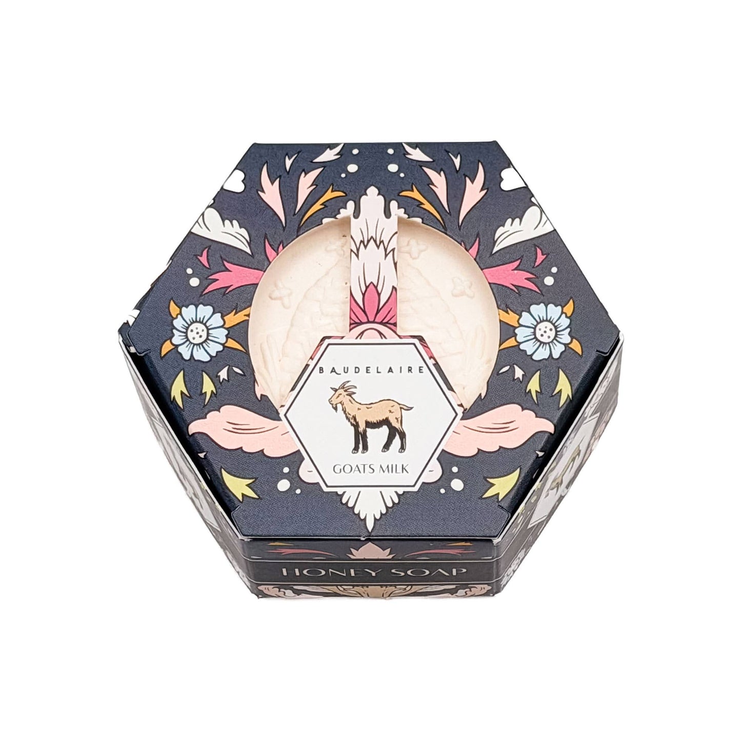 Baudelaire Goats Milk Honey Soap, 3.5oz