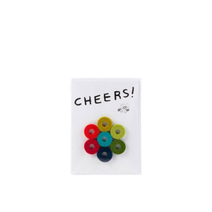 Graf Lantz - Wine-Ote's Merino Wool Felt Wine Marker Note Card