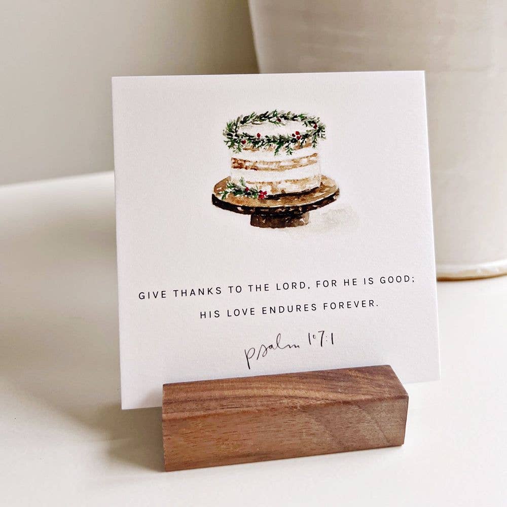 emily lex studio Wood Card Holder