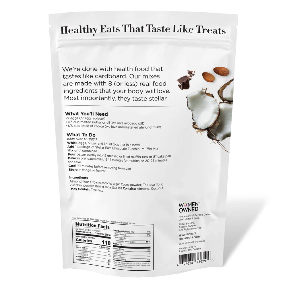 Stellar Eats Chocolate Zucchini Cake Mix