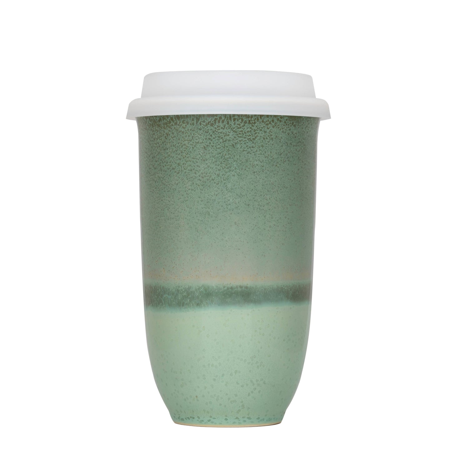 Nova Ceramics Emerald Ceramic Travel Mug, 16oz