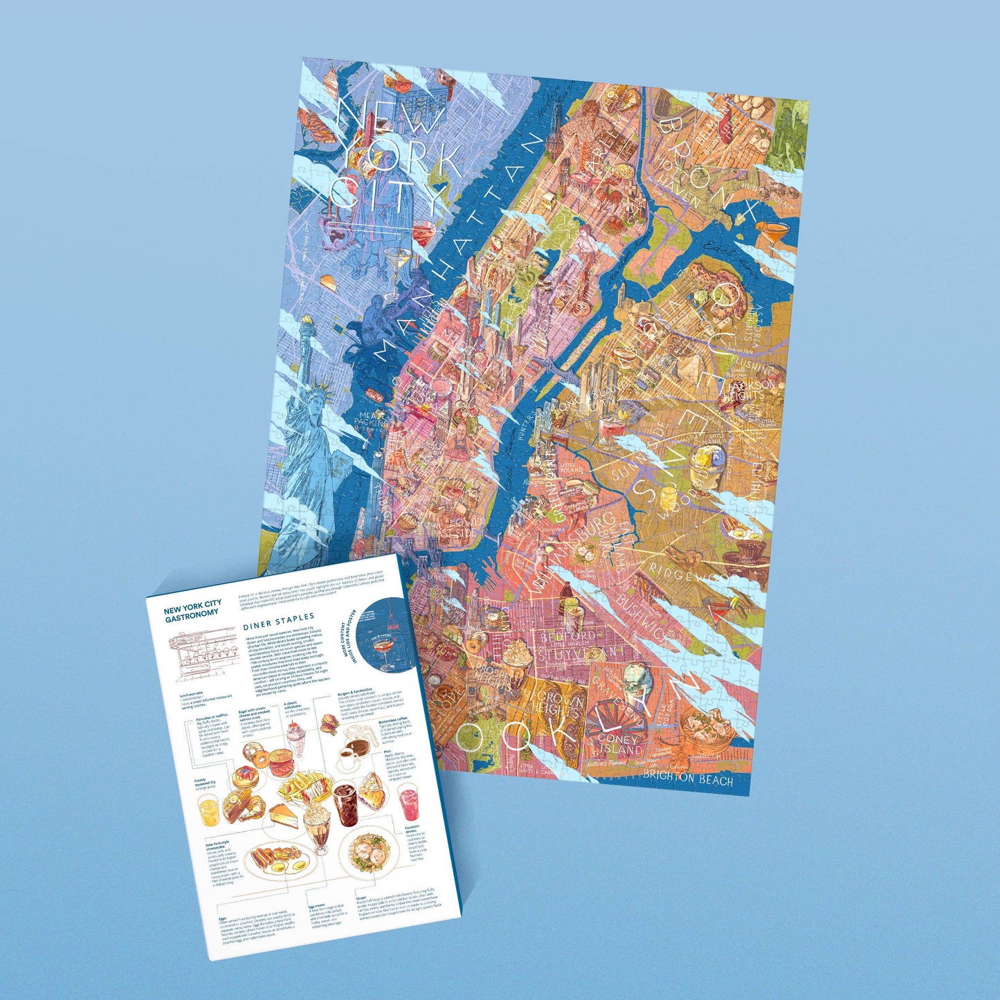 Water & Wines - Gourmet Puzzle - New York