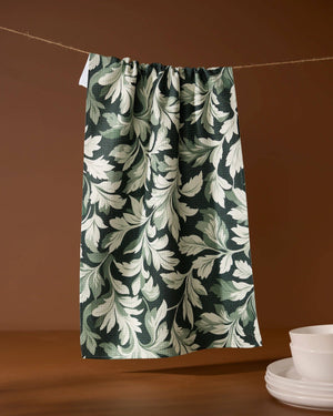 Geometry - Classic Foliage Tea Towel