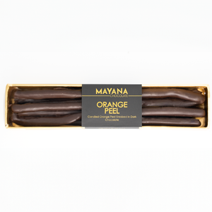 Mayana Chocolate - Chocolate Covered Candied Orange Peel