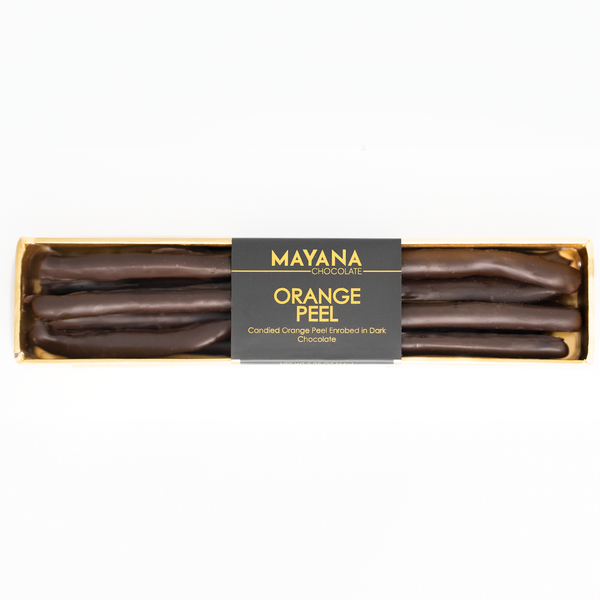 Mayana Chocolate - Chocolate Covered Candied Orange Peel – The Kitchen