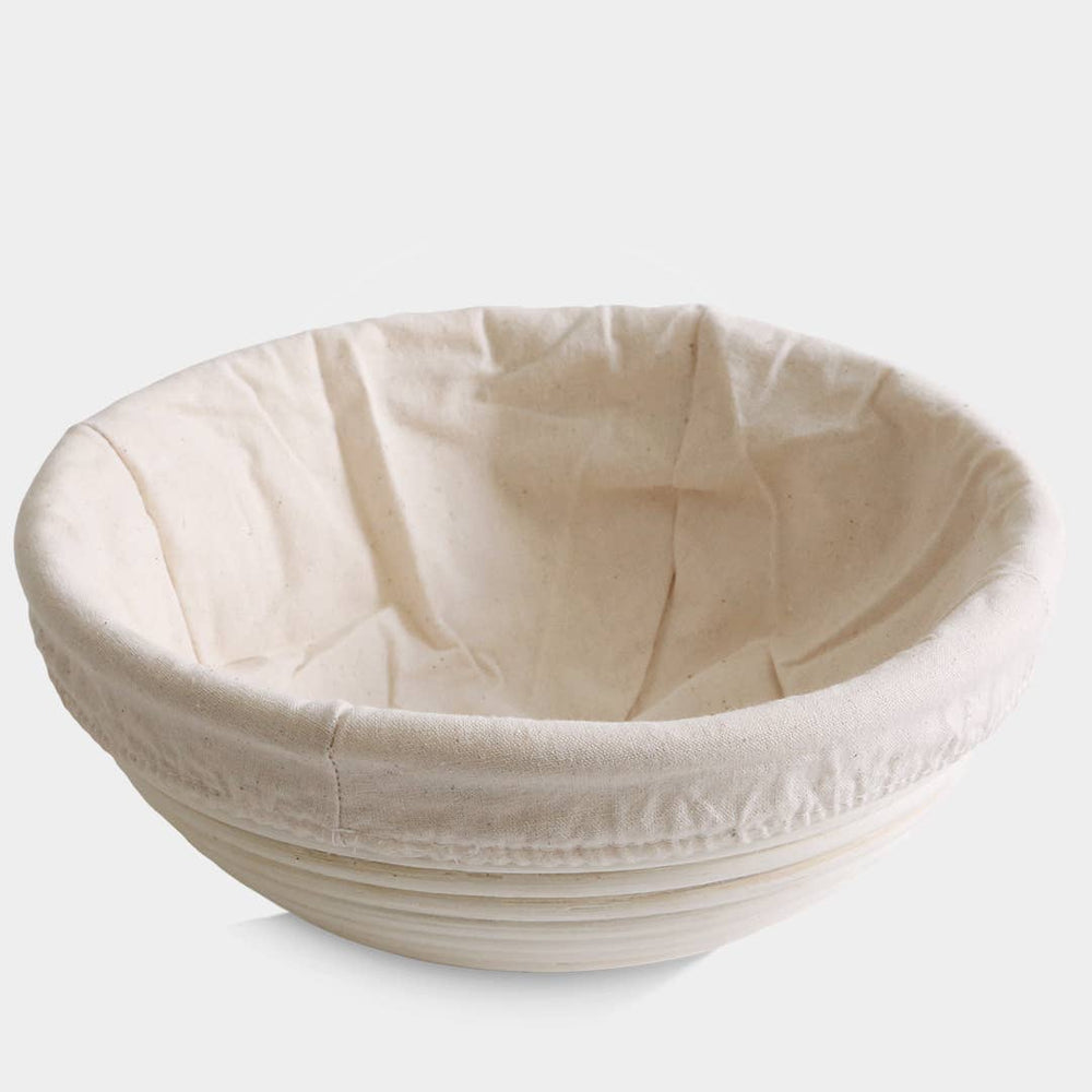 Breadtopia Round Proofing Basket and Liner