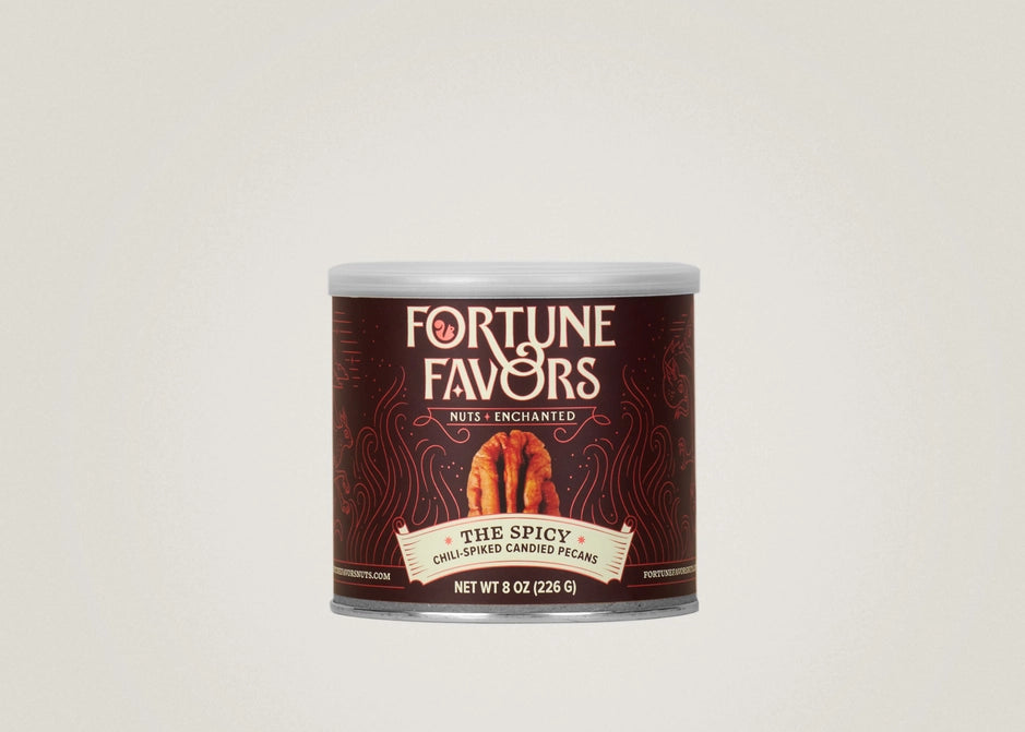 Fortune Favors Firekracker Candied Pecans - 8 oz