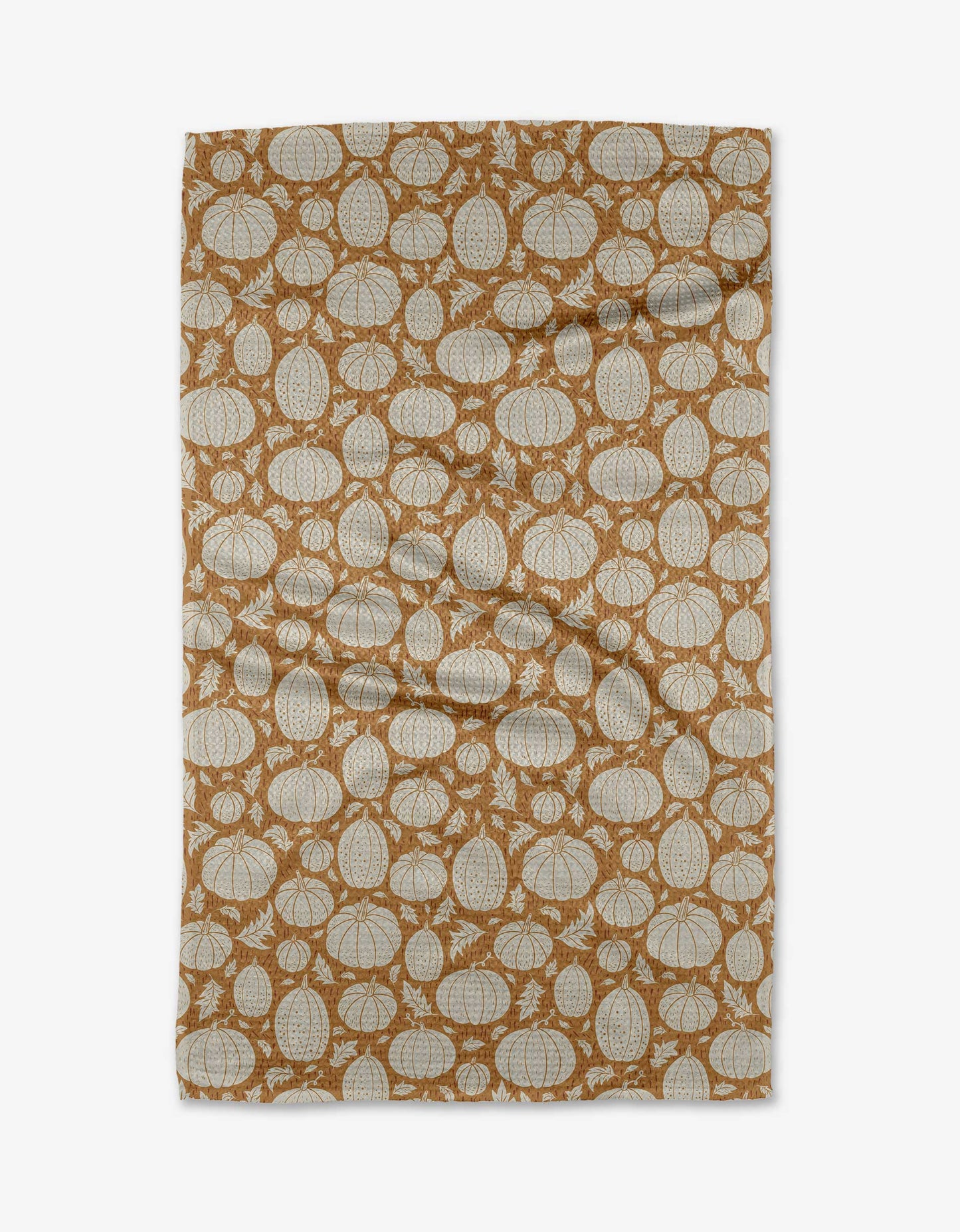 Geometry - Harvest Pumpkin Patch Tea Towel