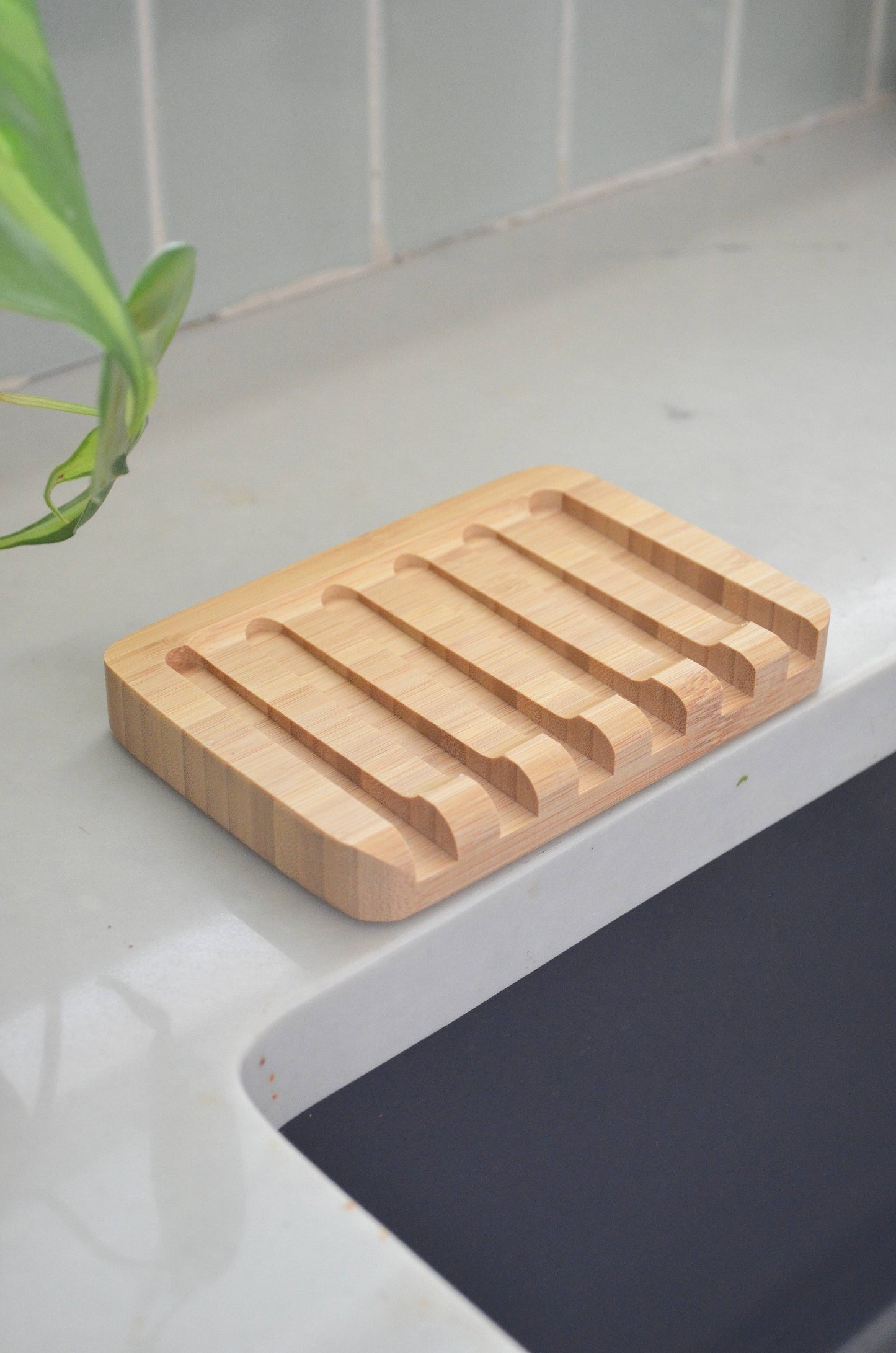 Me Mother Earth Bamboo Draining Soap Dish