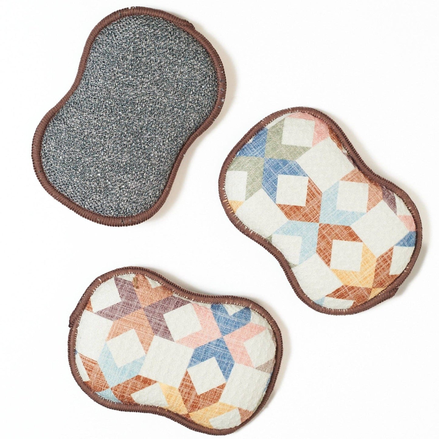 Once Again Home RE:usable Sponges - Star Quilt, Set of 3