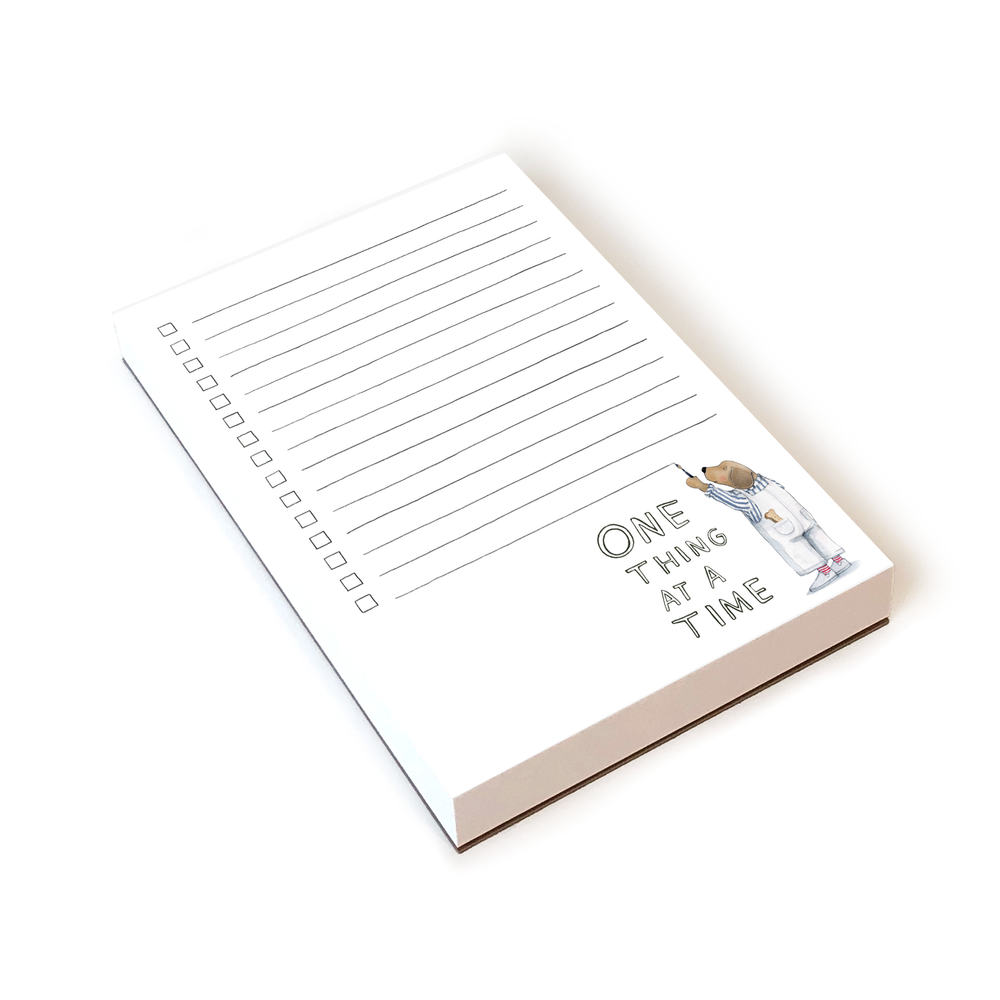 E. Frances Paper - One Thing At A Time Notepad