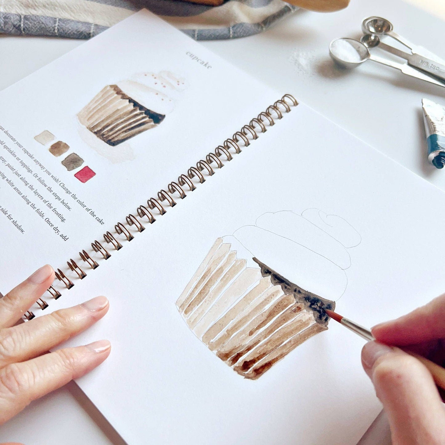 emily lex studio Baking Watercolor Workbook