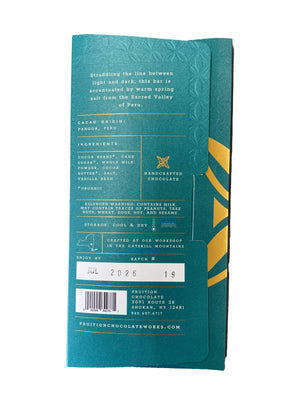 Fruition Chocolate Works - Spring Salted Dark Milk 56%