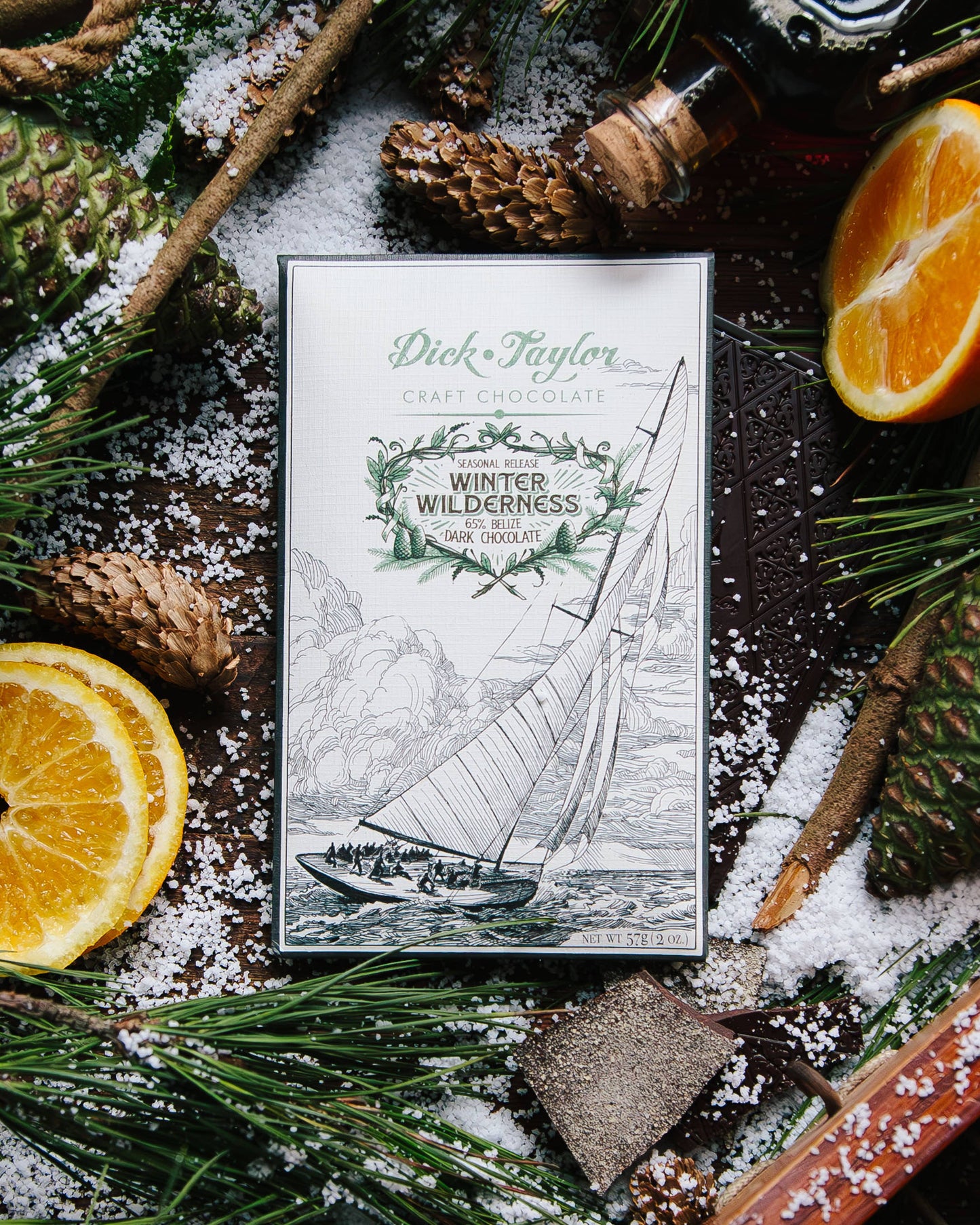 Dick Taylor Craft Chocolate Winter Wilderness Dark Chocolate