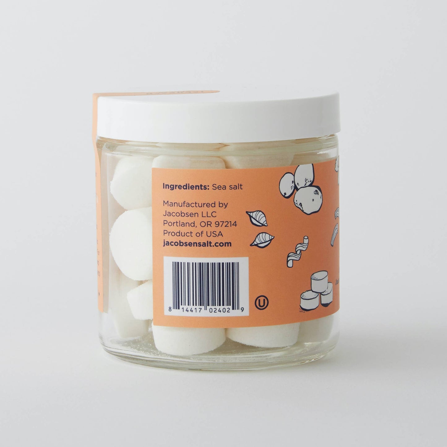 Jacobsen Salt Fine Italian Sea Salt Discs, 14.1oz
