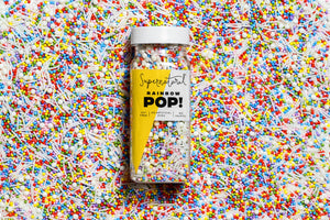 Supernatural Dye-Free Rainbow Pop! Nonpareil Sprinkles