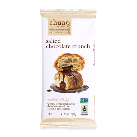Chuao Chocolatier - Salted Chocolate Crunch - Signature Bar
