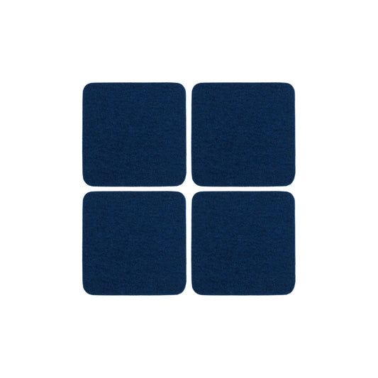 Graf Lantz - Bierfilzl Merino Wool Felt Square Coaster Solid 4 Pack