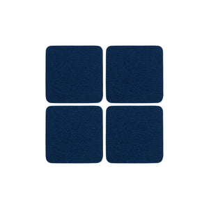 Graf Lantz - Bierfilzl Merino Wool Felt Square Coaster Solid 4 Pack