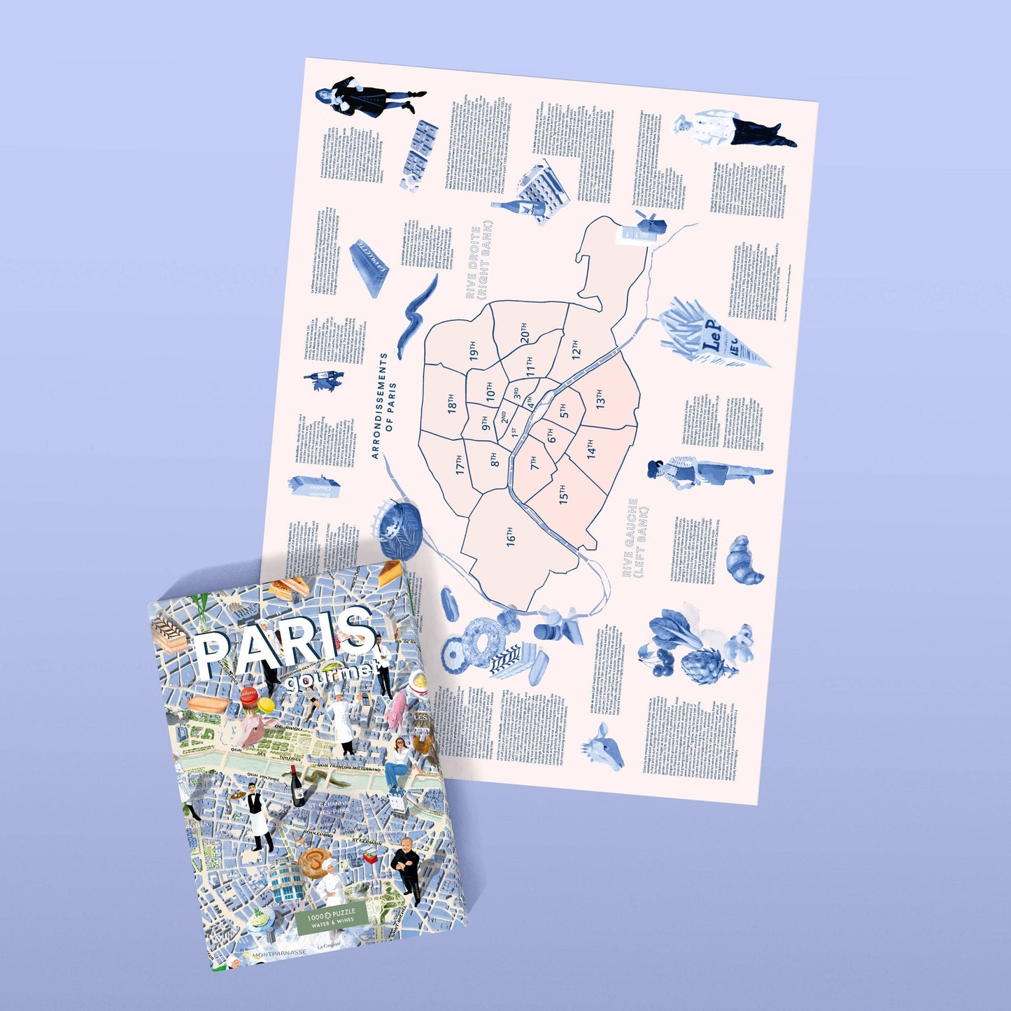 Water & Wines - Gourmet Puzzle - Paris