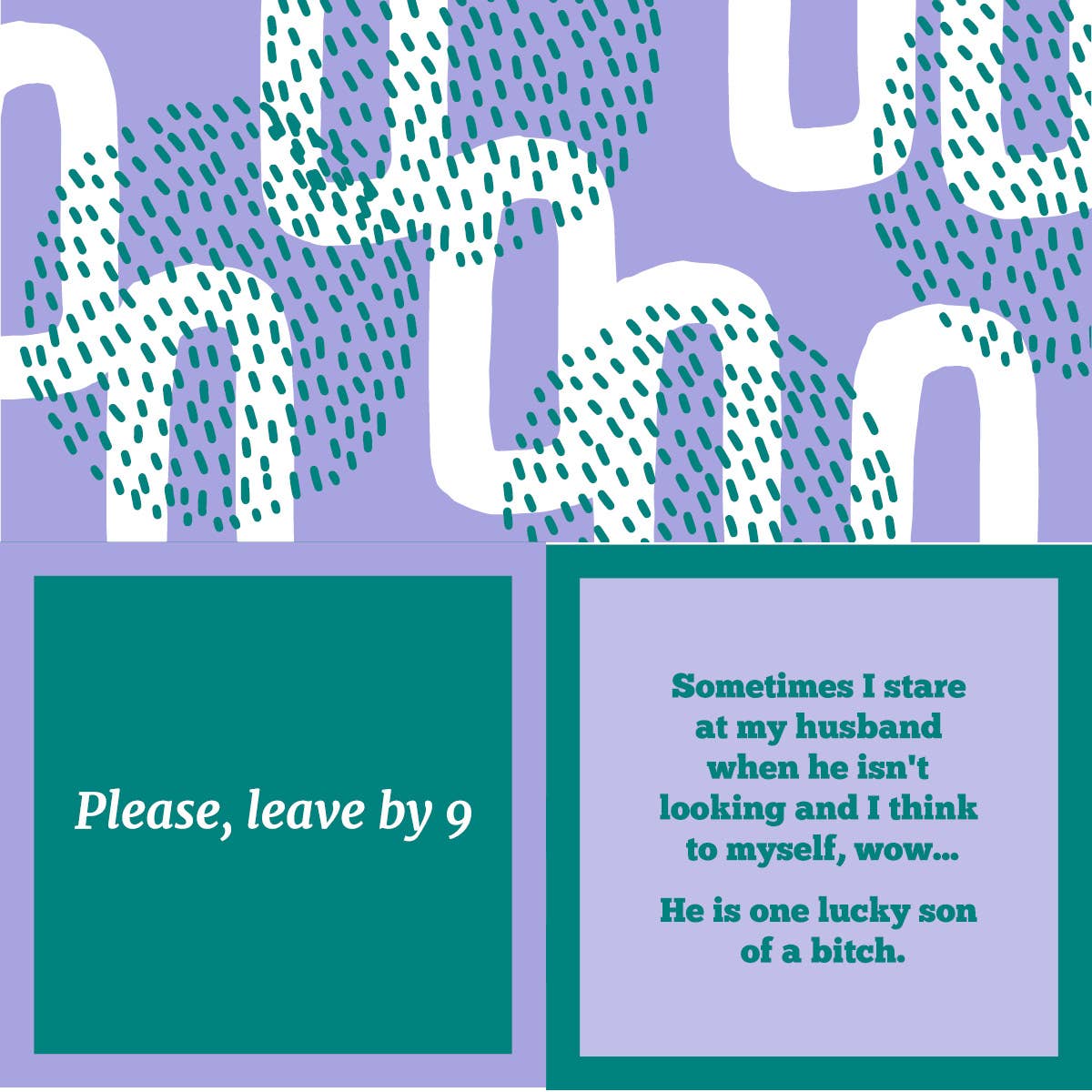 Leave by 9/Lucky Napkin