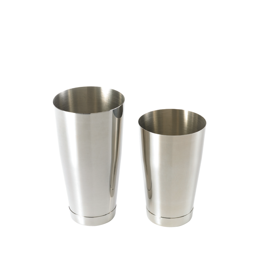 Barfly Mixology Gear Shaker Cocktail Tin Set, Stainless Steel, 18 oz & 28 oz