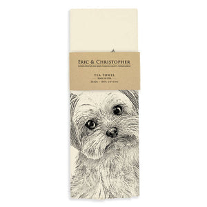 Eric & Christopher - Yorkie Tea Towel