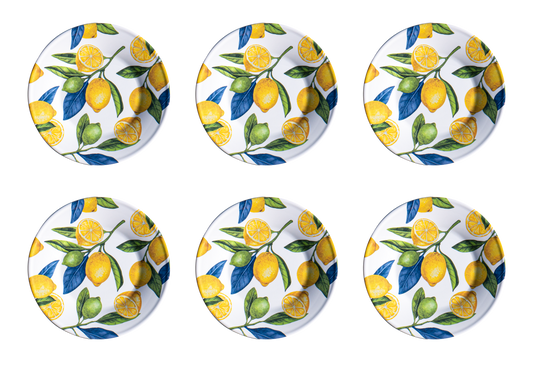 TarHong - Lemon Orchard Salad Plate, (newWave) 8.5" x .9"