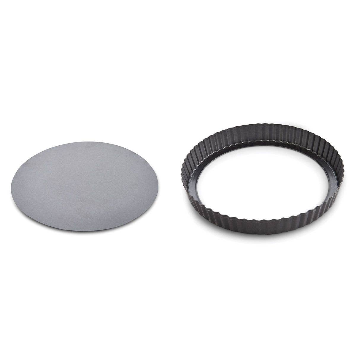 Mrs. Anderson's Baking Non-Stick Round Quiche Pan, 9.5”