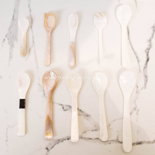 Mother of Pearl Seashell Spoon