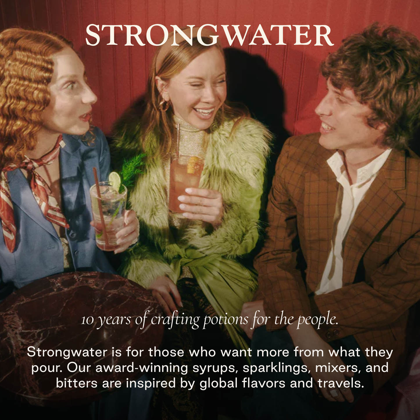 Strongwater Sparkling NA Margarita Mocktail, Single