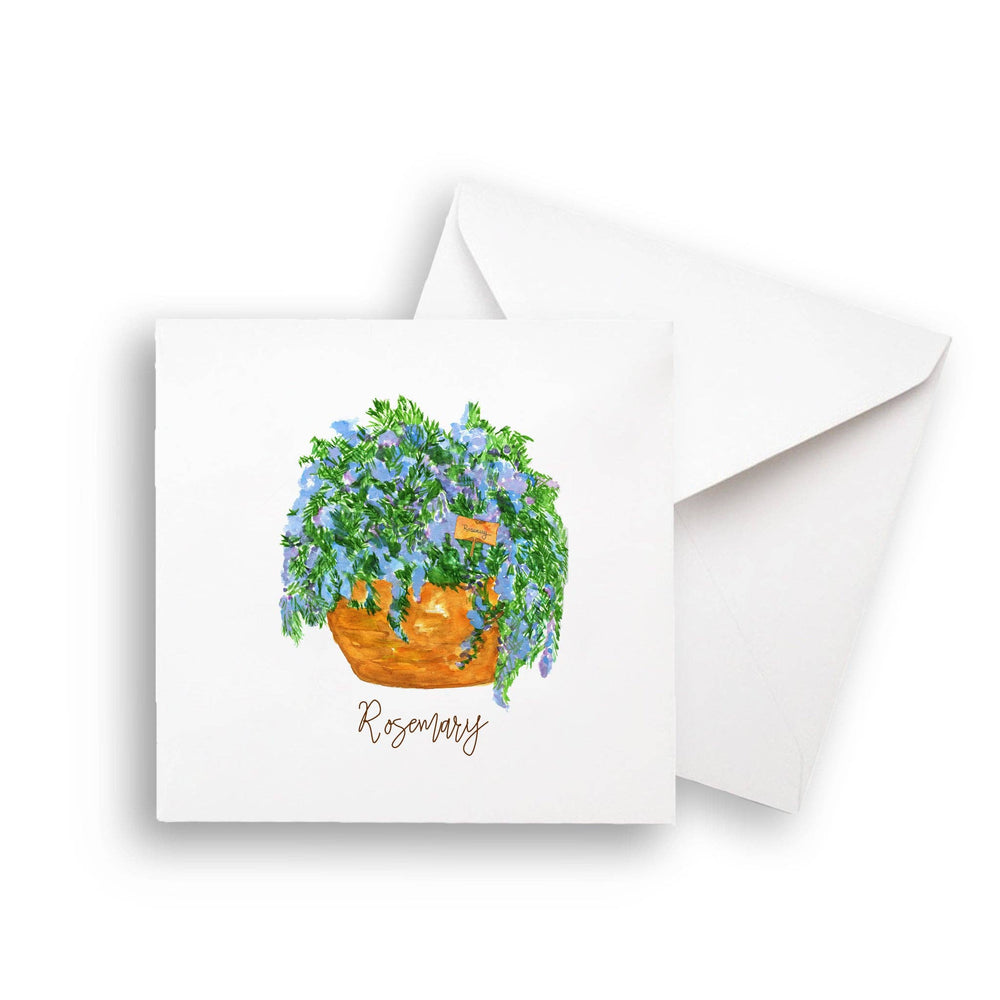 Flowering Rosemary Dishtowel