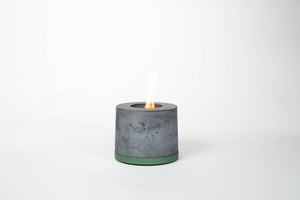 FLIKRFIRE® Table Top Fireplace: Silver