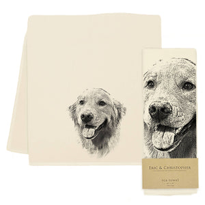 Eric & Christopher - Golden #1 Tea Towel