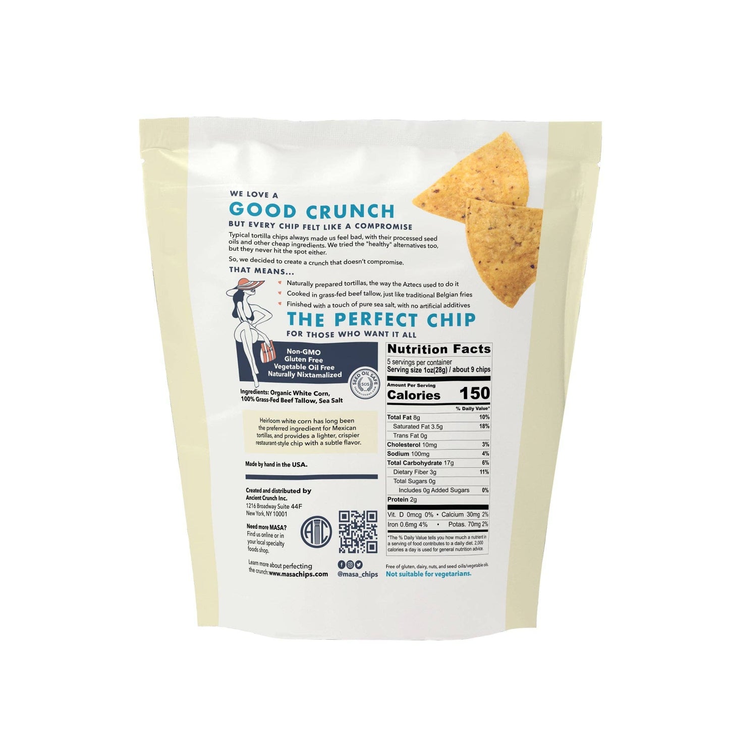 MASA Tortilla Chips White