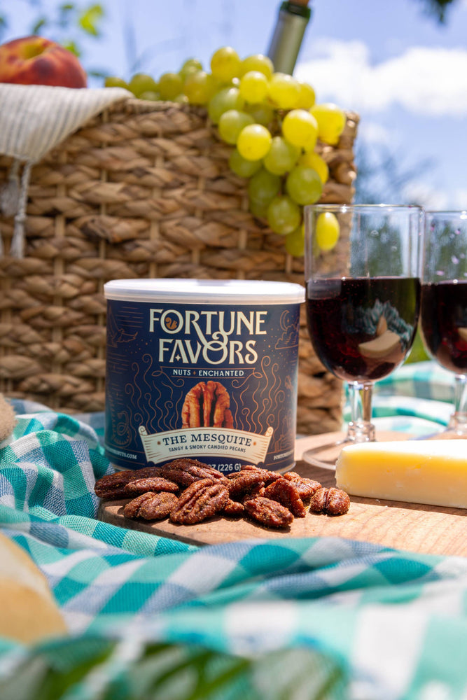 Fortune Favors The Mesquite Candied Pecans, 8 oz