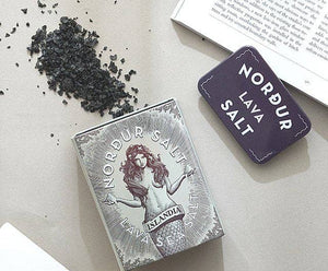 Nordur Salt Sea Salt Lava Tin, 3.5 oz