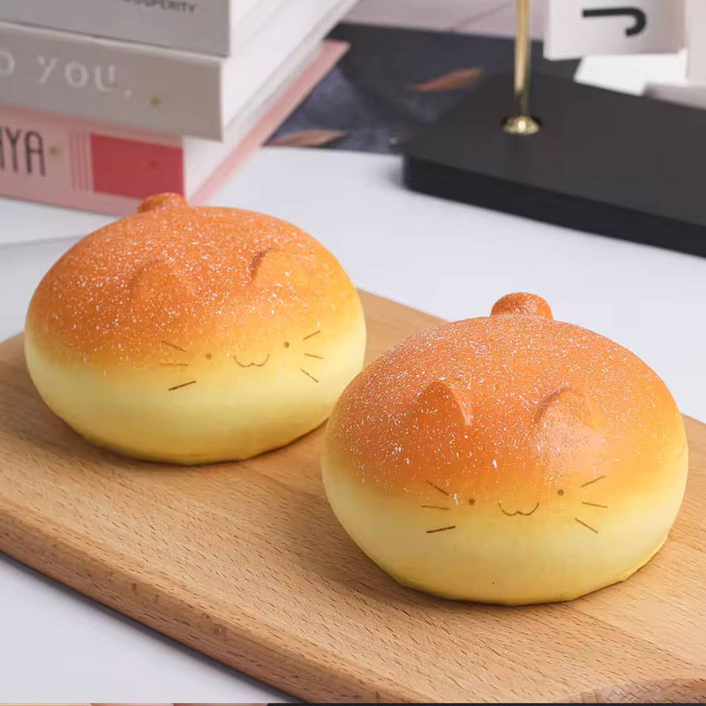 Cat Bread Squishy Soft & Slow-Rebound Stress Toy