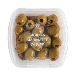 Divina Sicilian Herb Marinated Olives, 5.5 oz