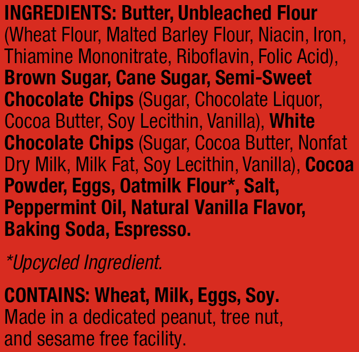 Fancypants Baking Mint Chocolate Cookies, 5oz