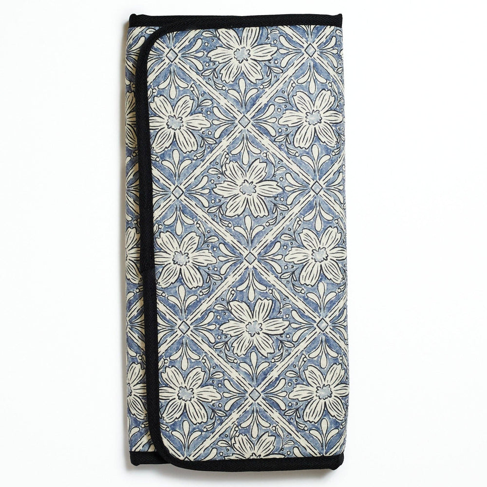 Once Again Home Drying Mat - Jen Owens Fabrique Majolica Blue
