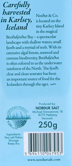Nordur Salt-Arctic Sea Salt Premium Tin Can, 4.4oz