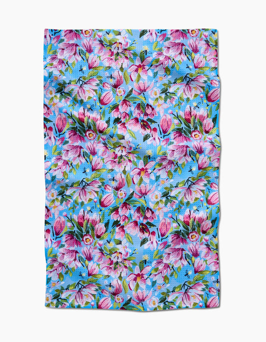 Geometry - Magnolia Tea Towel