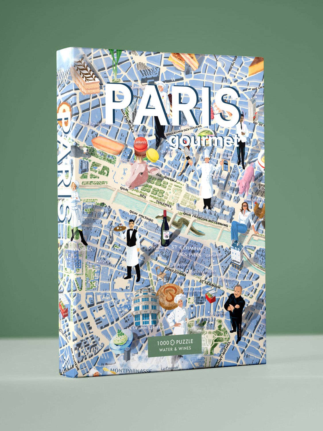 Water & Wines - Gourmet Puzzle - Paris