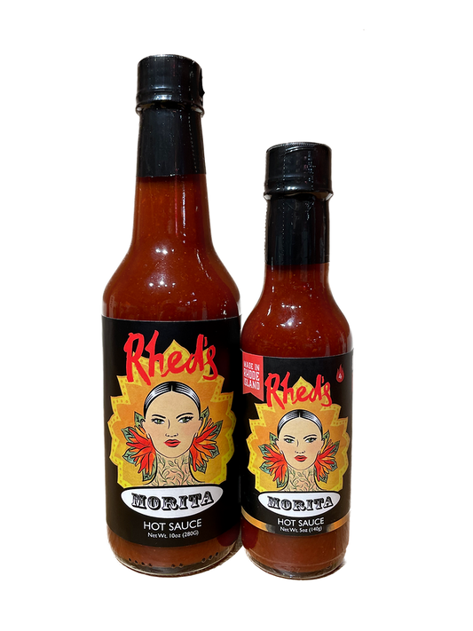 Rhed's Hot Sauce Morita Hot Sauce, 5 oz