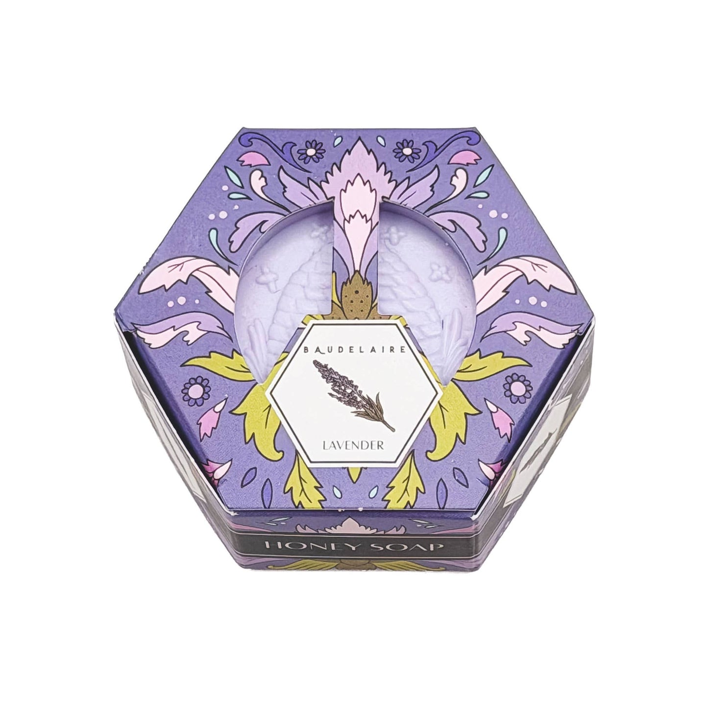Baudelaire Lavender Honey Soap, 3.5oz