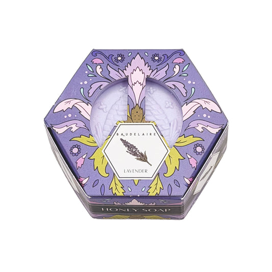 Baudelaire Lavender Honey Soap, 3.5oz