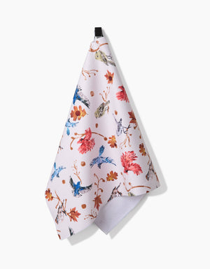 Geometry - Autumnal Bird Skies Tea Towel