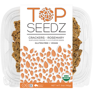 Top Seedz - Rosemary Crackers | 5oz box